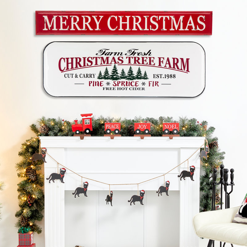 Sand & Stable Metal Christmas Wall Decor & Reviews Wayfair
